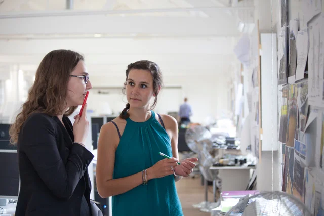 Ivana Plechacova and Cosntance Desenfant, Architectural Assistants.