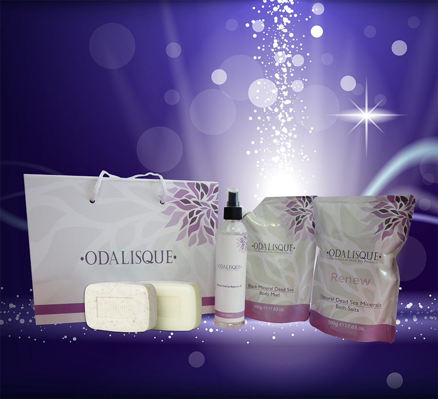 SPA COLLECTION - Dead Sea Mineral Bath & Body Set - Gift Box Included