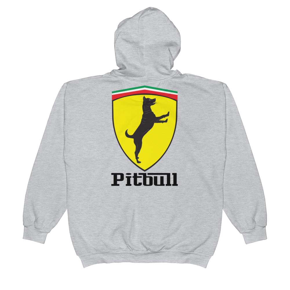 pitbull zip up hoodies