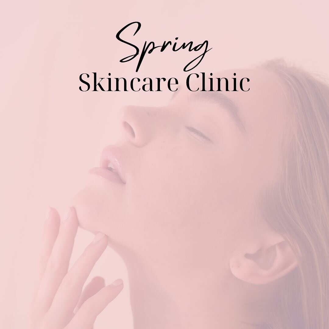 Today is officially the first day of spring&hellip;
Shake off the winter blues and prepare to bloom 🌷 with our Spring Skincare Review.  It&rsquo;s complimentary when you book your first facial.

As we go into the warmer months, we need to change up 