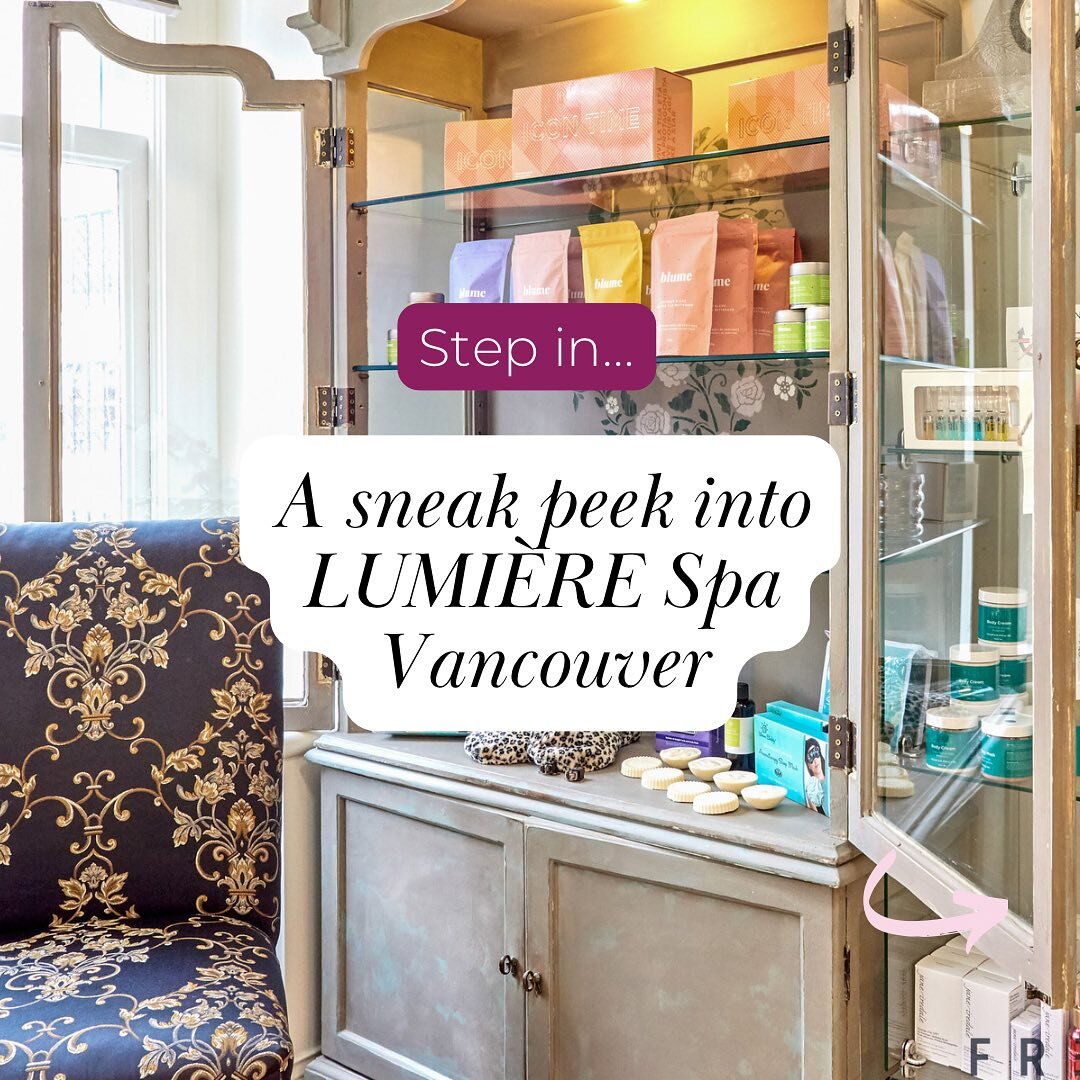 Step in&hellip; for a sneak peek into the gorgeous LUMI&Egrave;RE Spa in Downtown Vancouver.
Your journey to fabulous starts here🌟✨

📞 604-306-7531 to chat with us.
💻 Book online (link in bio).
📲 DM us to get started.

. 
.
.
.
.
.
.
#WomenInVanc