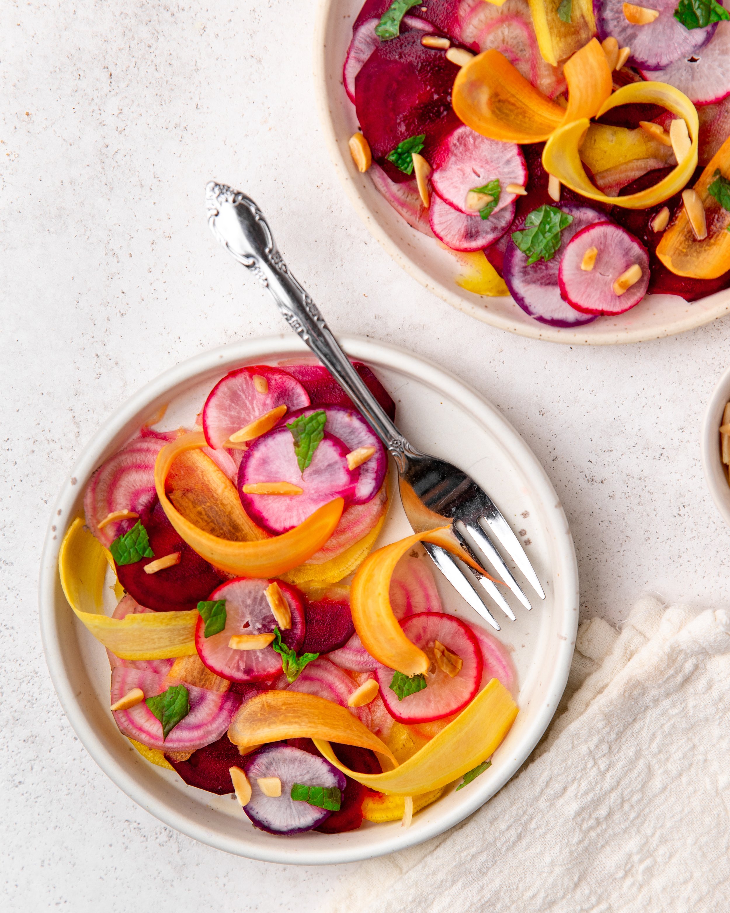 Shaved Root Vegetable Salad — Mariani Nut