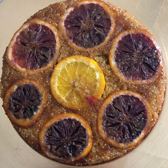 A moody five spice, honey, and blood orange polenta cake (olive oil to boot!). Perfect for high tea:) Longing to teach this recipe at #cooksofcrocushill when we can all be happily together again! You can sign up for my newsletter for bonus recipes, n