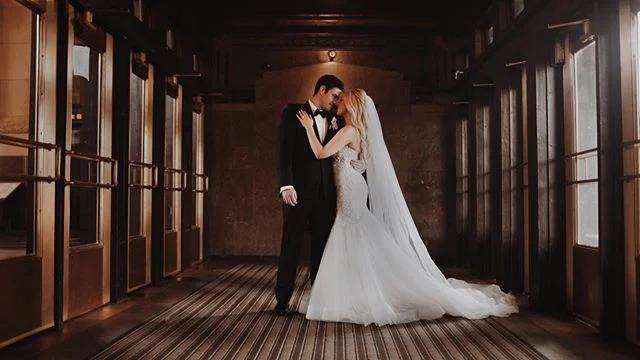 So much magic between these two. Lauren and Chris&rsquo;s wedding was a fun one and we can&rsquo;t wait for you to see their trailer, coming soon! 
Event Planner: @madisonsandersevents 
Photography: @epagafoto 
Entertainment: @iconeventgroupkc
Floral