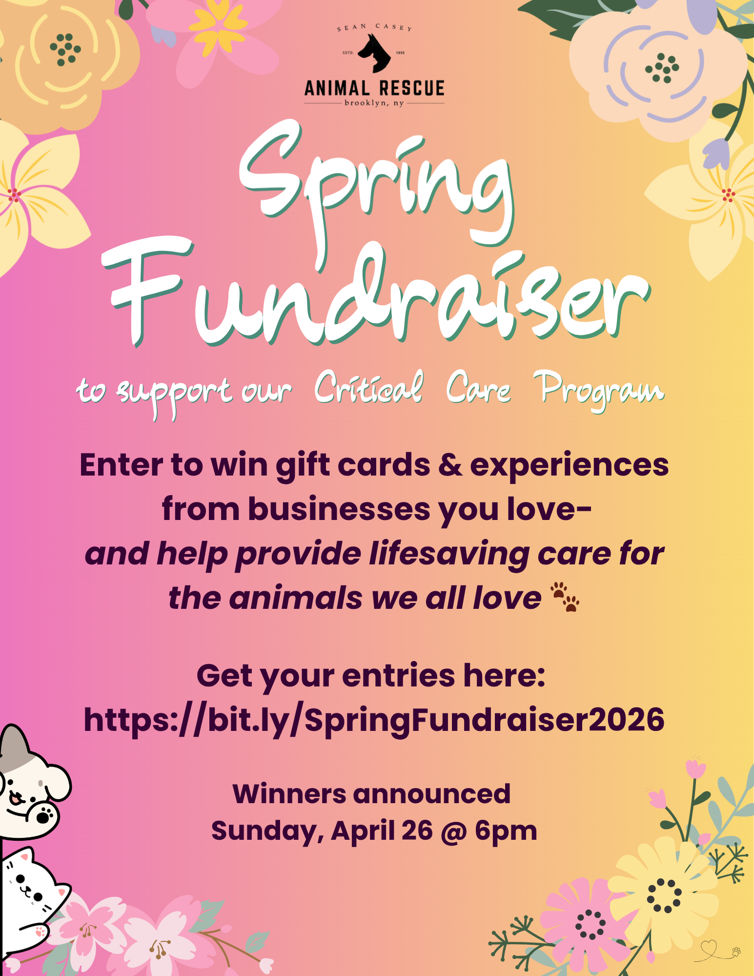 Our Spring Fundraiser is LIVE!