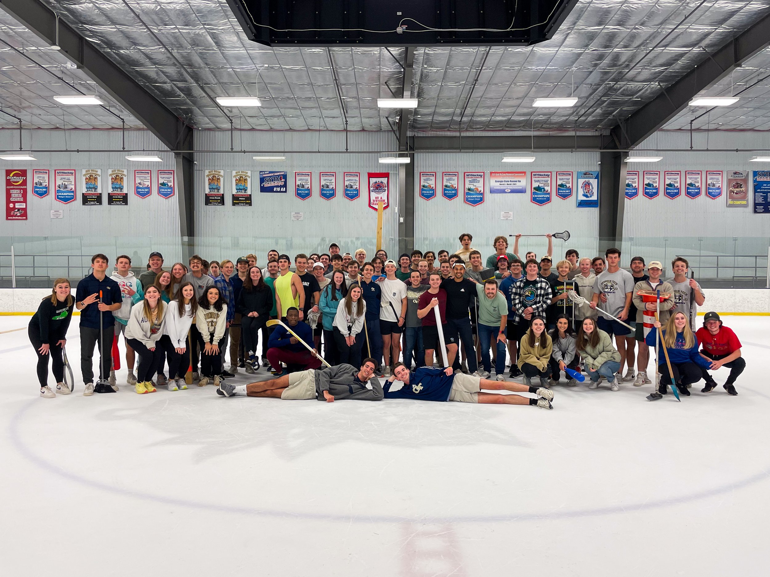 Broomball: A Theta Xi Tradition