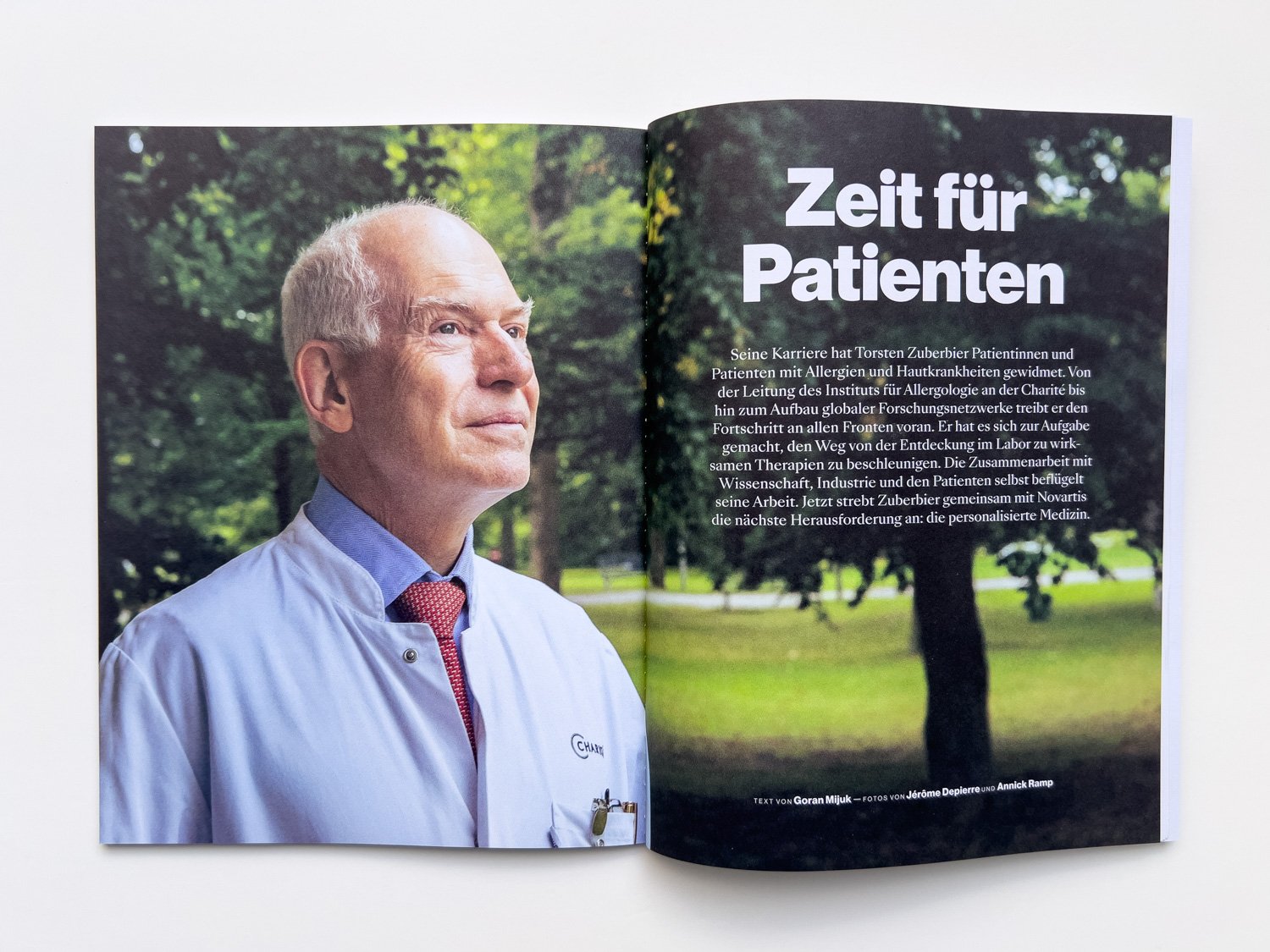 Novartis Live Magazine Thorsten Zuberbier Charité Berlin