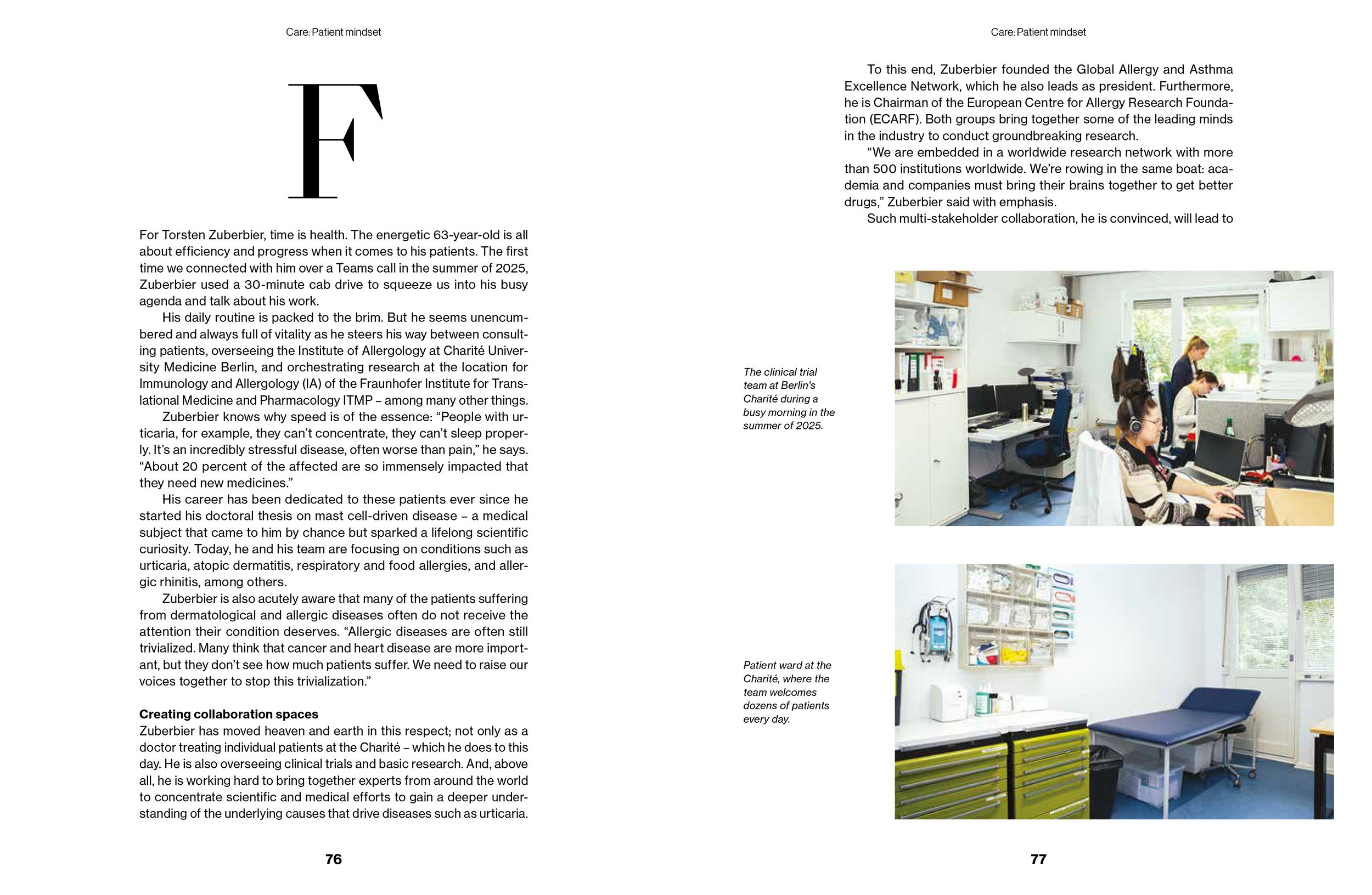 Novartis Live Magazine Thorsten Zuberbier Charité Berlin