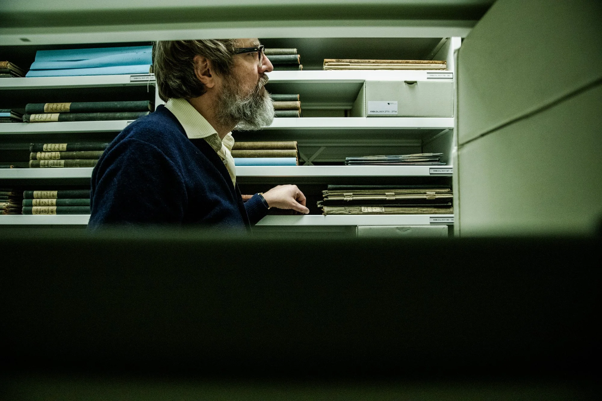 Sven Haase for Museumsjournal Berlin, provenance researcher at SPK