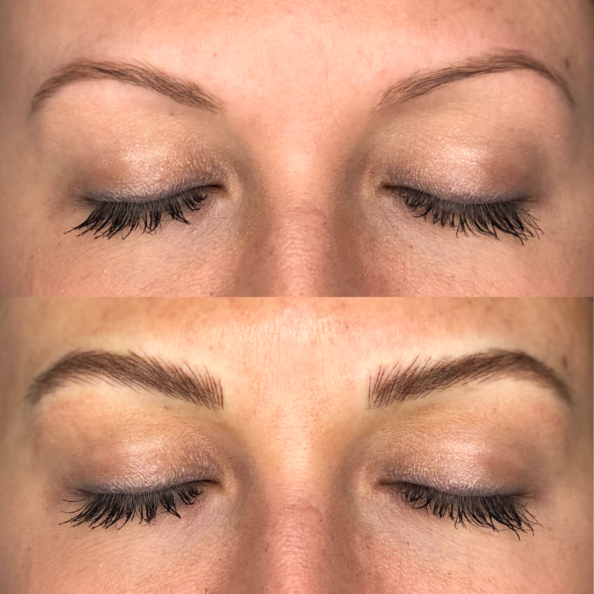 Before | After first session Microblading