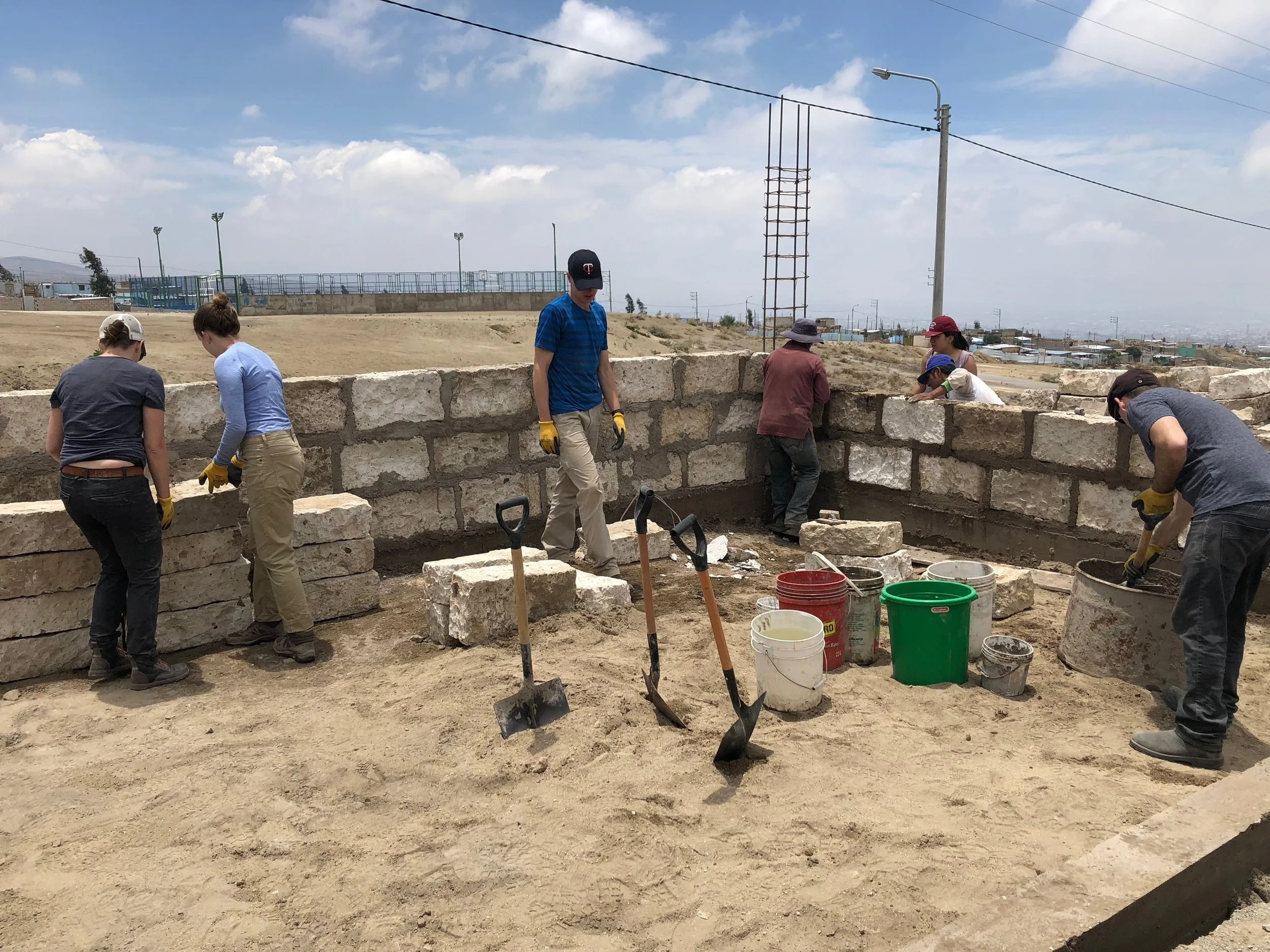 Building the pre-school room