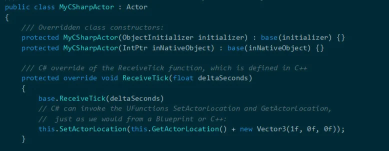 C#? In Unreal? Speeding Up UE4 Development with Mono-UE