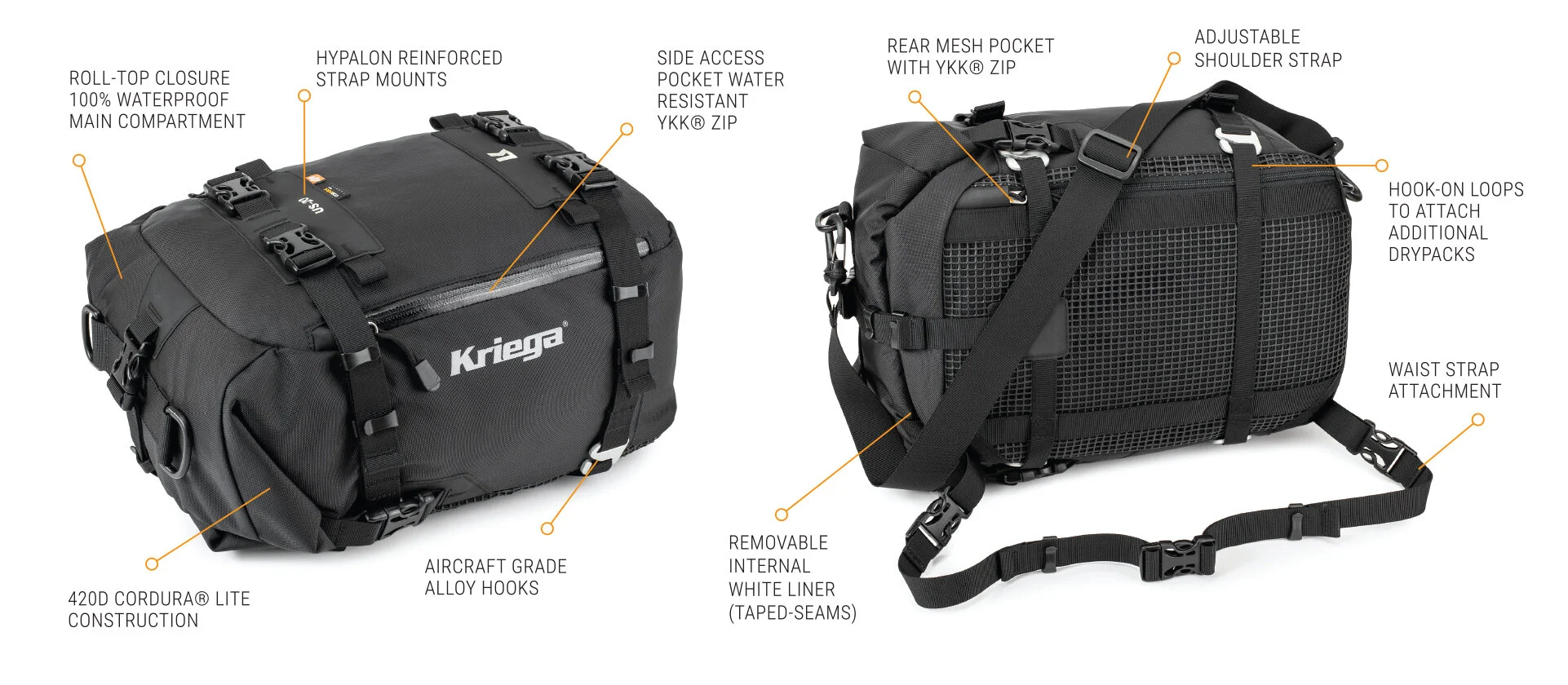 US20 DRYPACK — KRIEGA USA Official Online Store for America