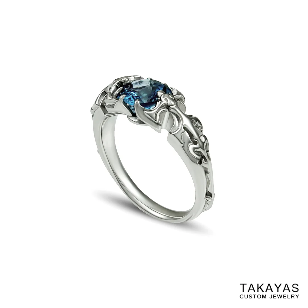 paladin final fantasy mens ring takayas custom jewelry 1