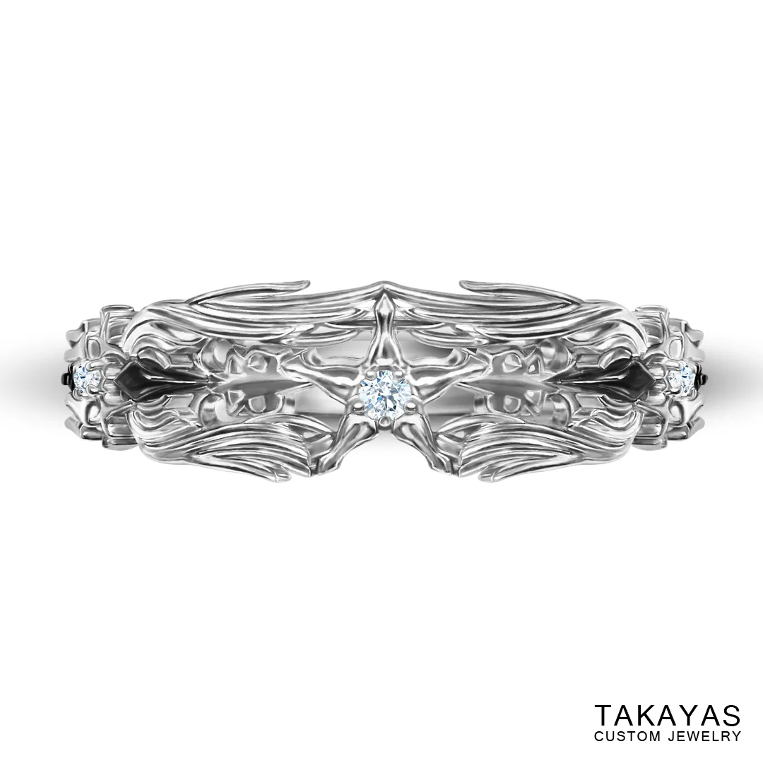 photo of Maria’s finished ring