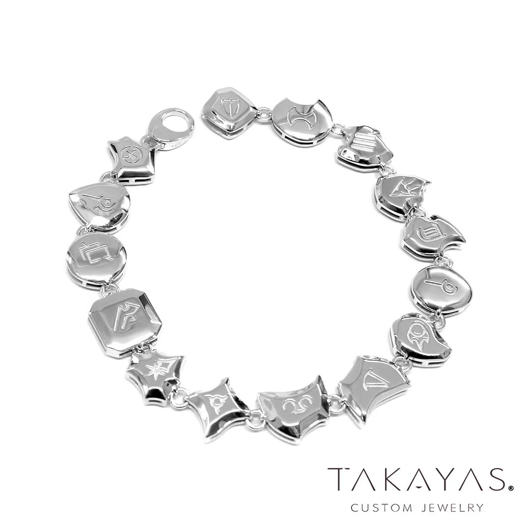 Final Fantasy XIV Soul Crystals Inspired Bracelet Takayas Custom Jewelry