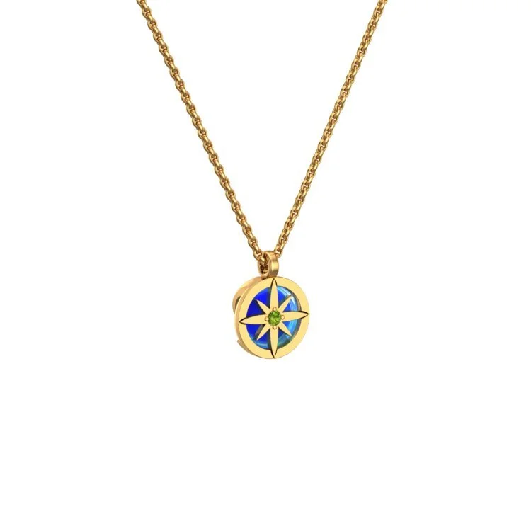 _Looking Down_Kyoto Opal Blue_18K Yellow Gold_Garnet Demantoid.jpg