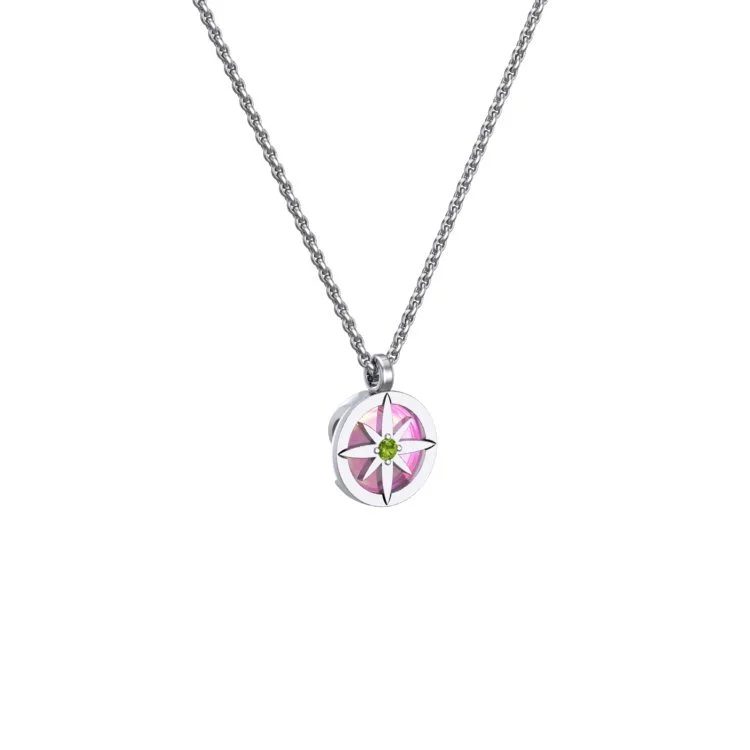 _Looking Down_Kyoto Opal Pink_Platinum_Garnet Demantoid.jpg