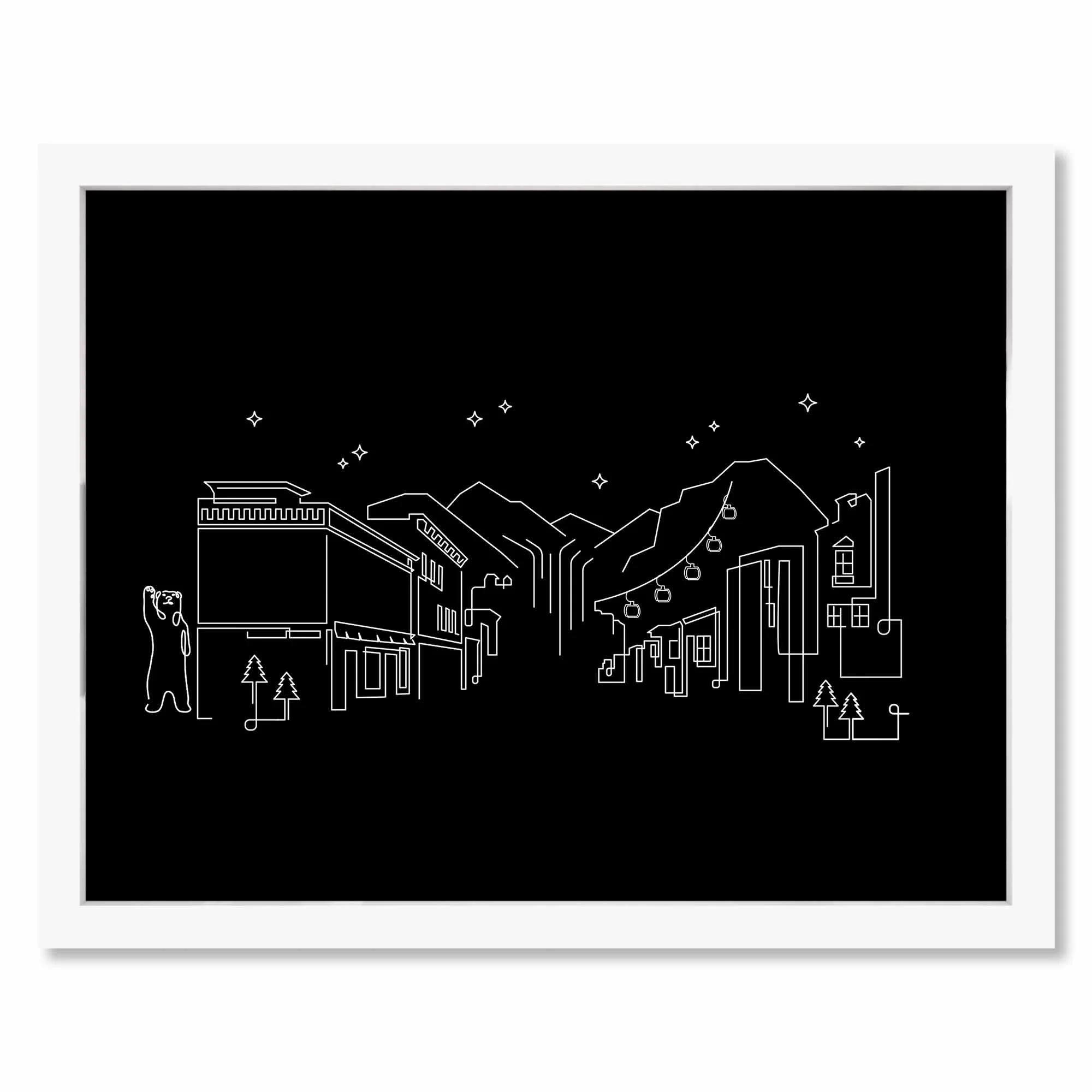 Telluride Night Framed ArtA&B.jpg