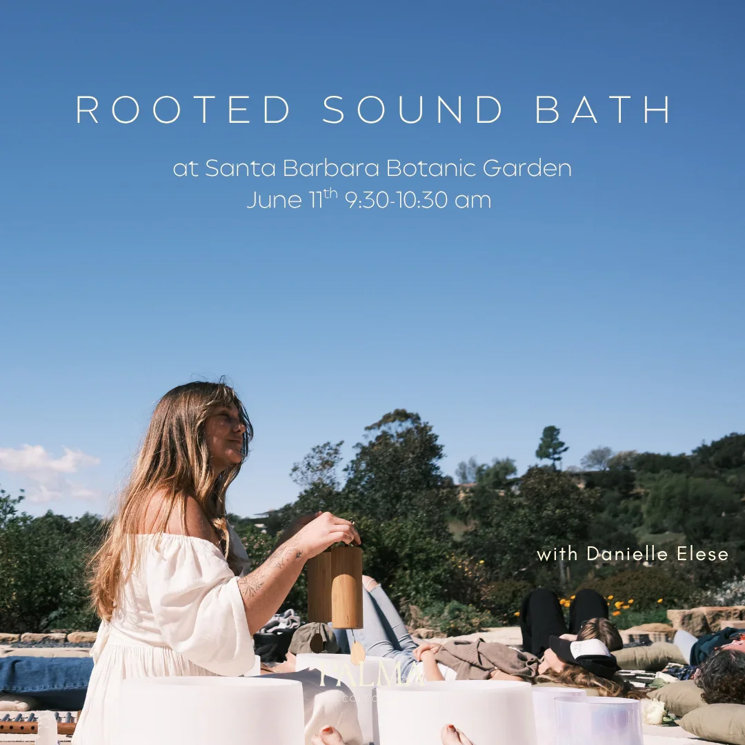 Rooted Sound Bath at Botanic Garden