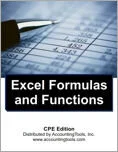 Excel Formulas and Functions — AccountingTools