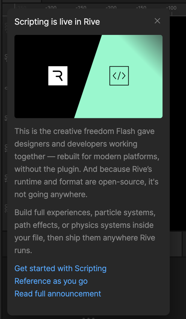 In-product announcement copy