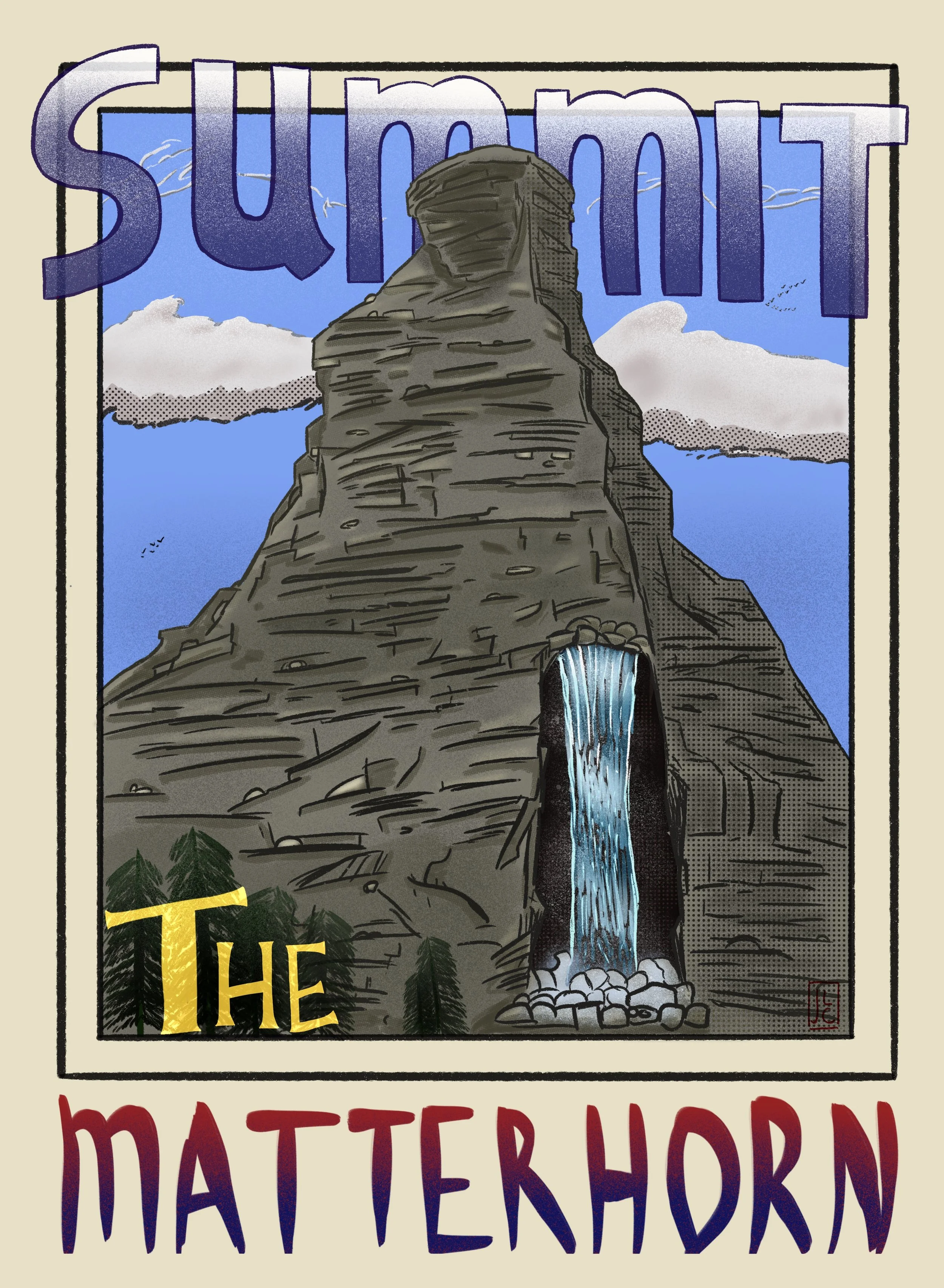 Matterhorn Poster J Logan Carey