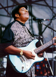 The after-party featured blues legend, Roy Roberts. 