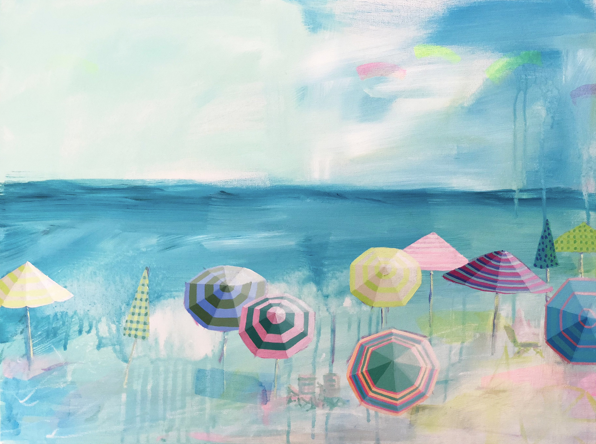 BREAKWATER BEACH PRINT