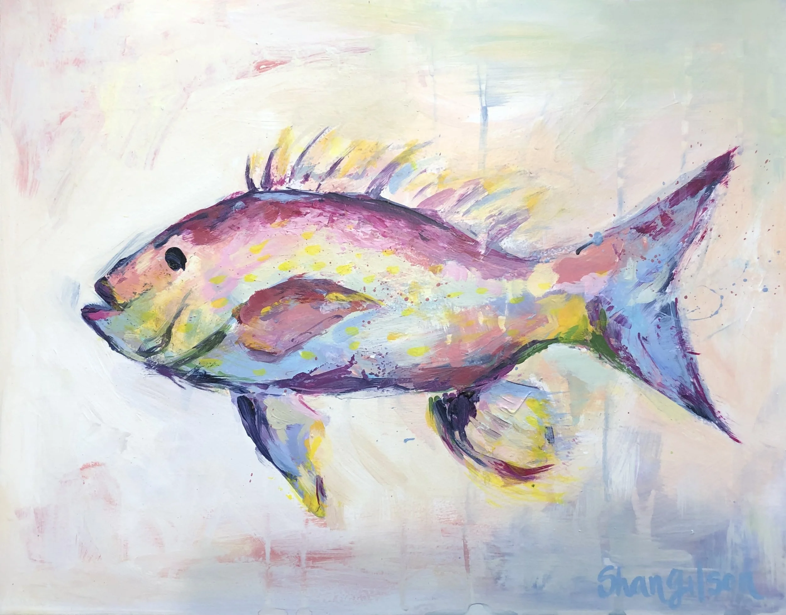 LANE SNAPPER, 11"x14"