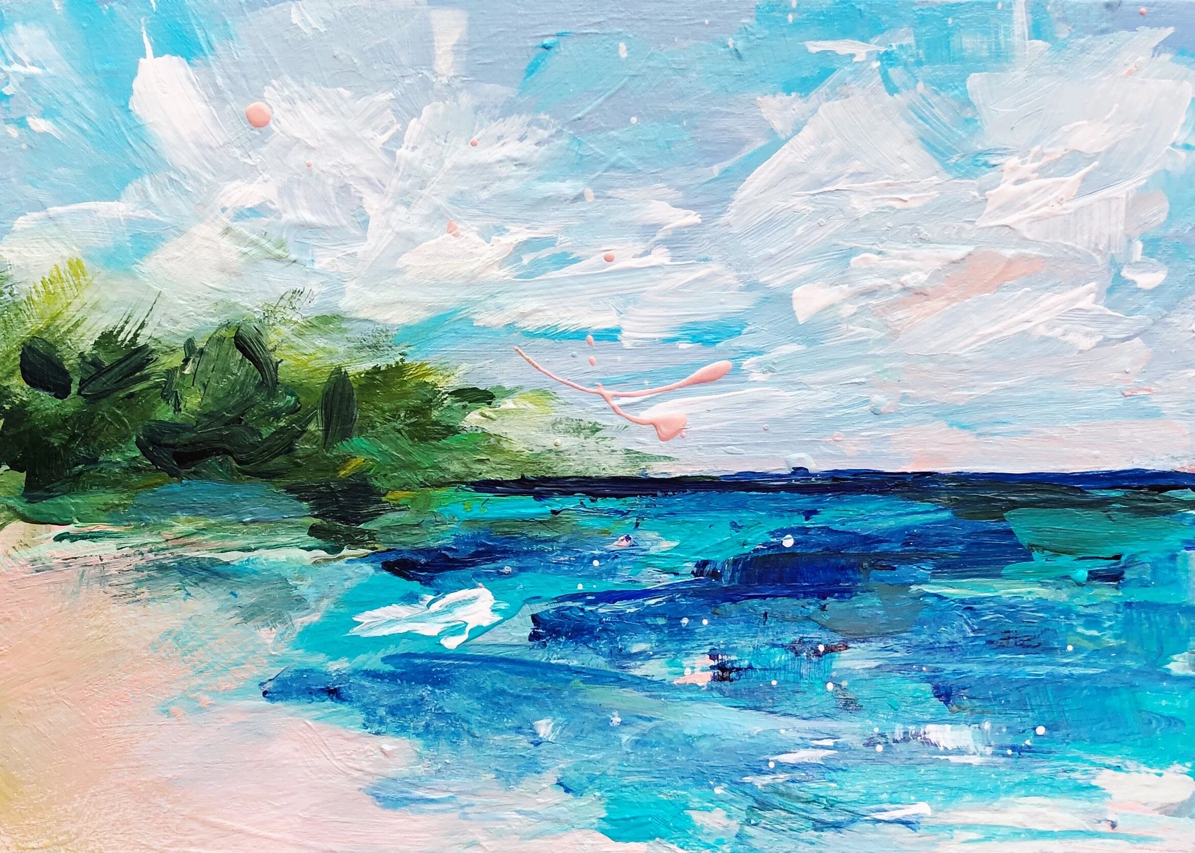 ENDLESS SUMMER, 5"X7"