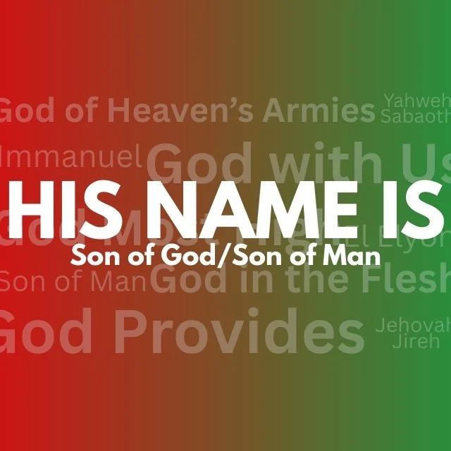 Son of God/Son of Man