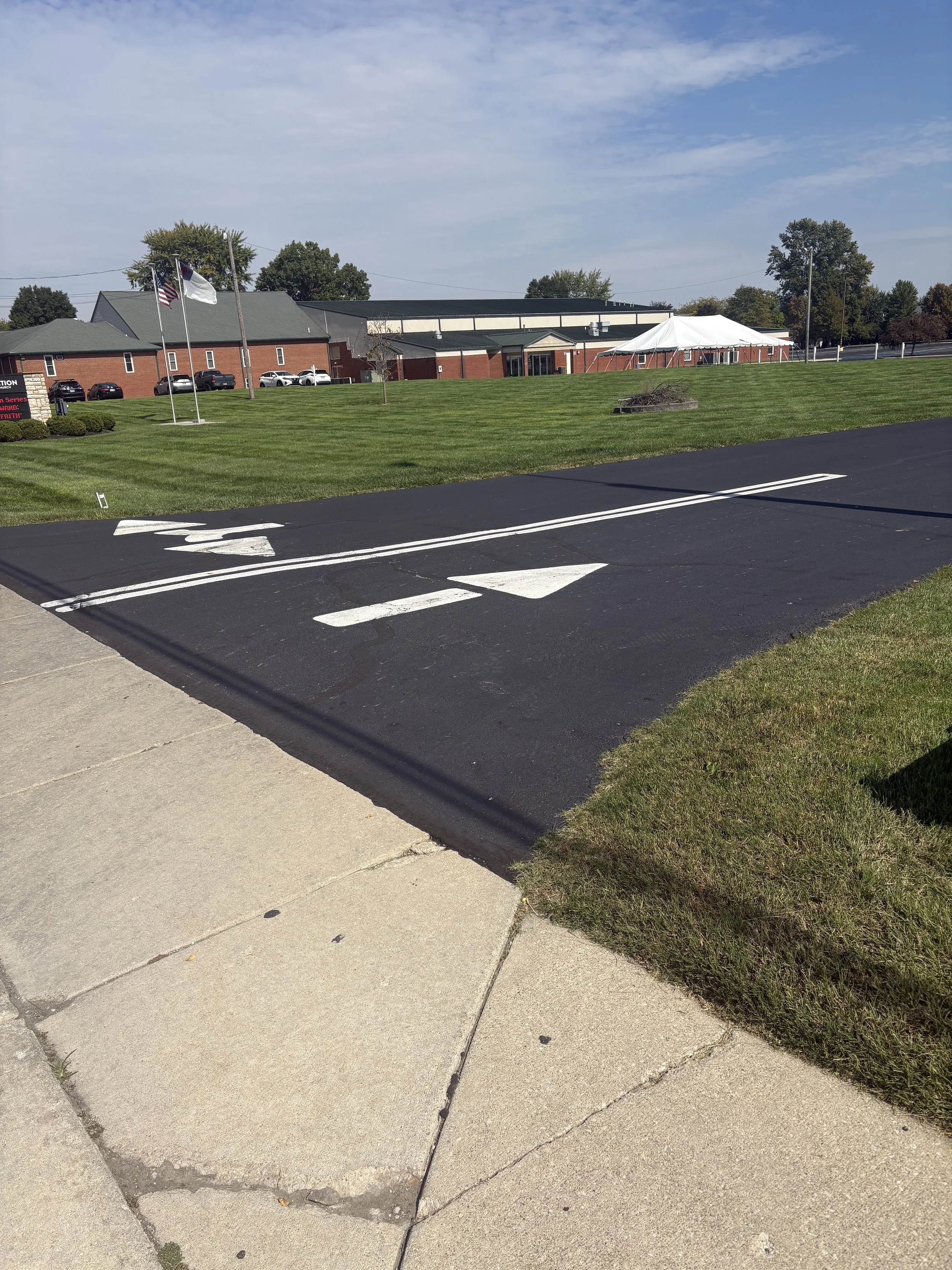 Parking Lot Entrance