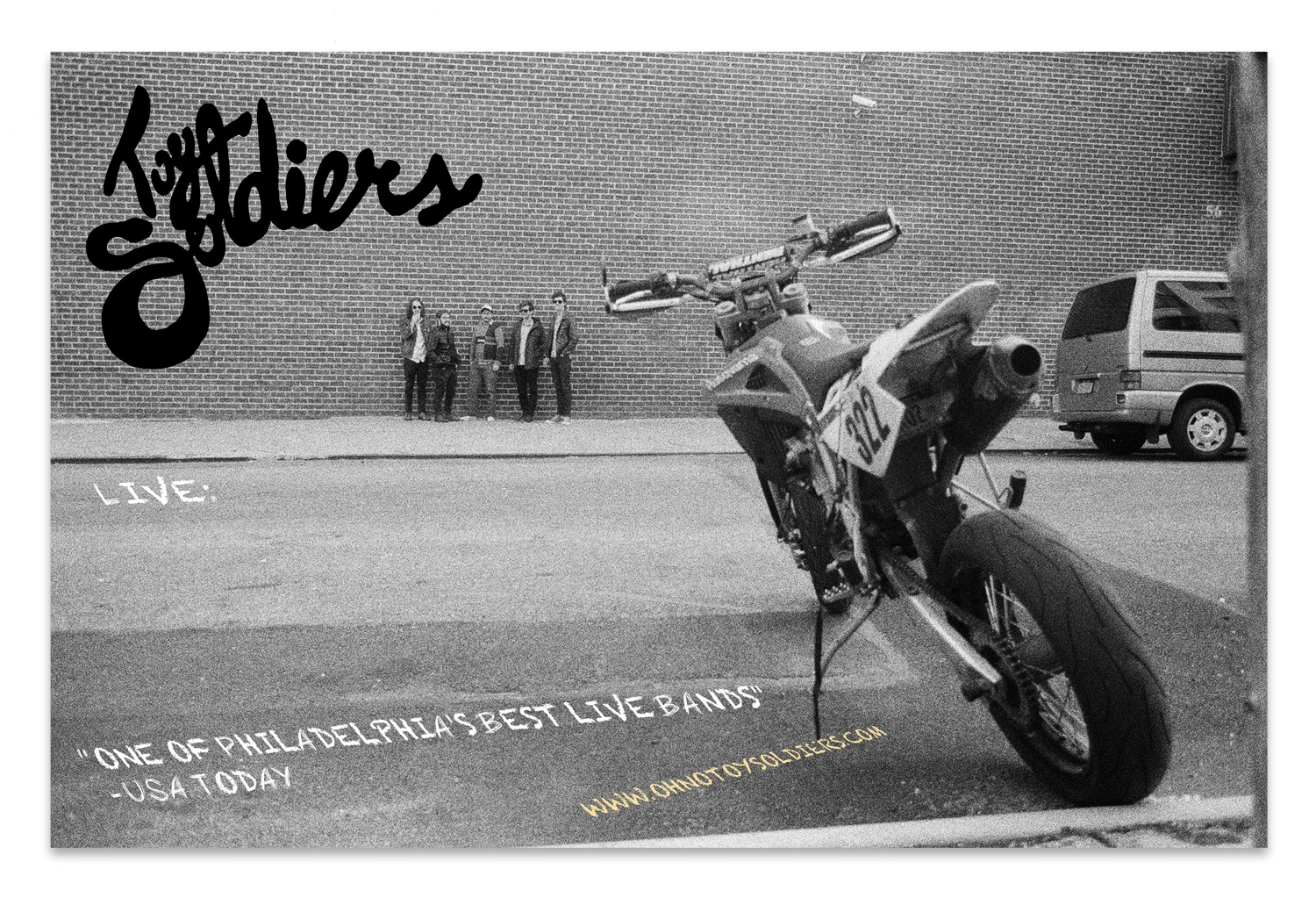 Toy Soldiers Tour Poster | Photo by Cheater Slicks