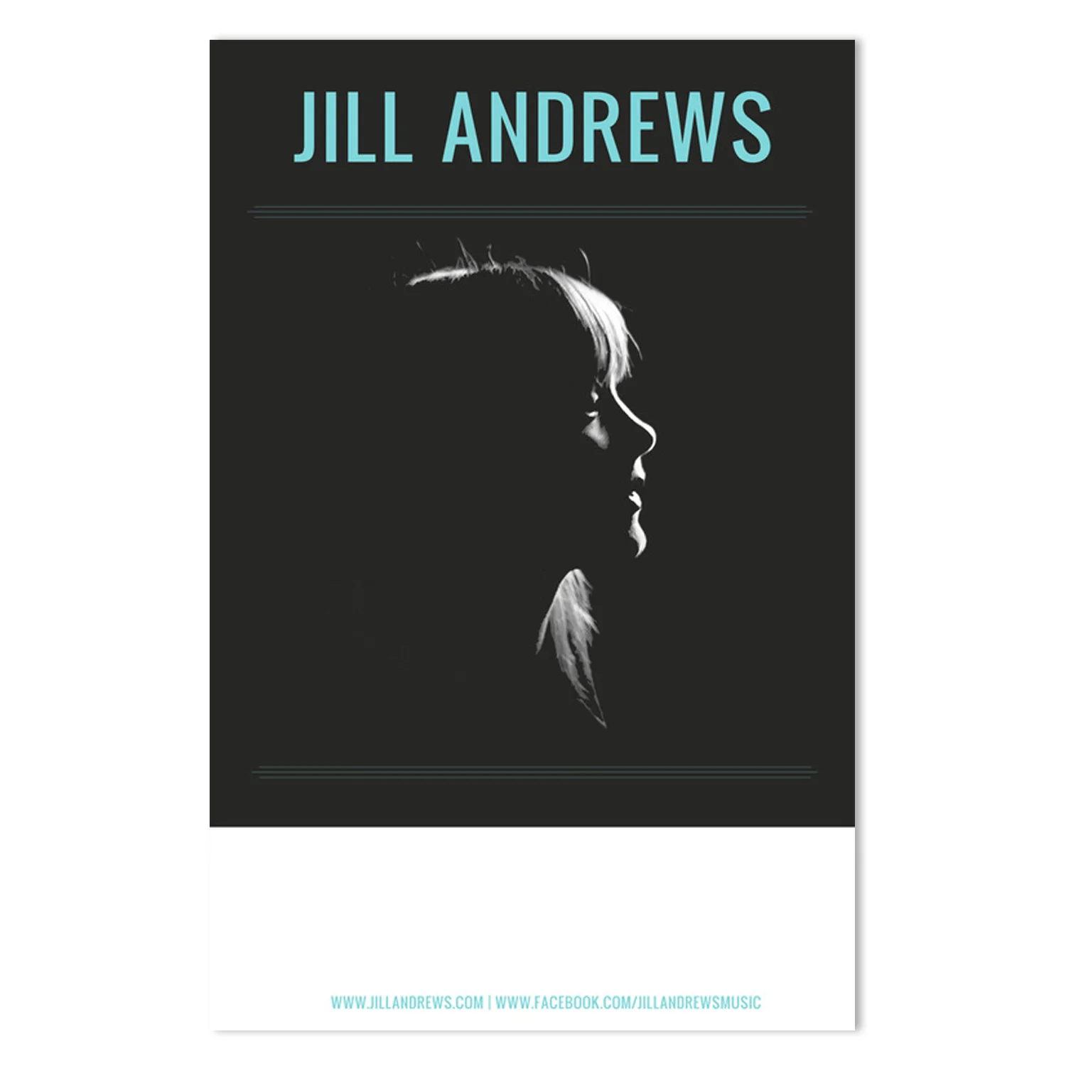 Jill Andrews Tour Poster | Photo by Jed Whitley