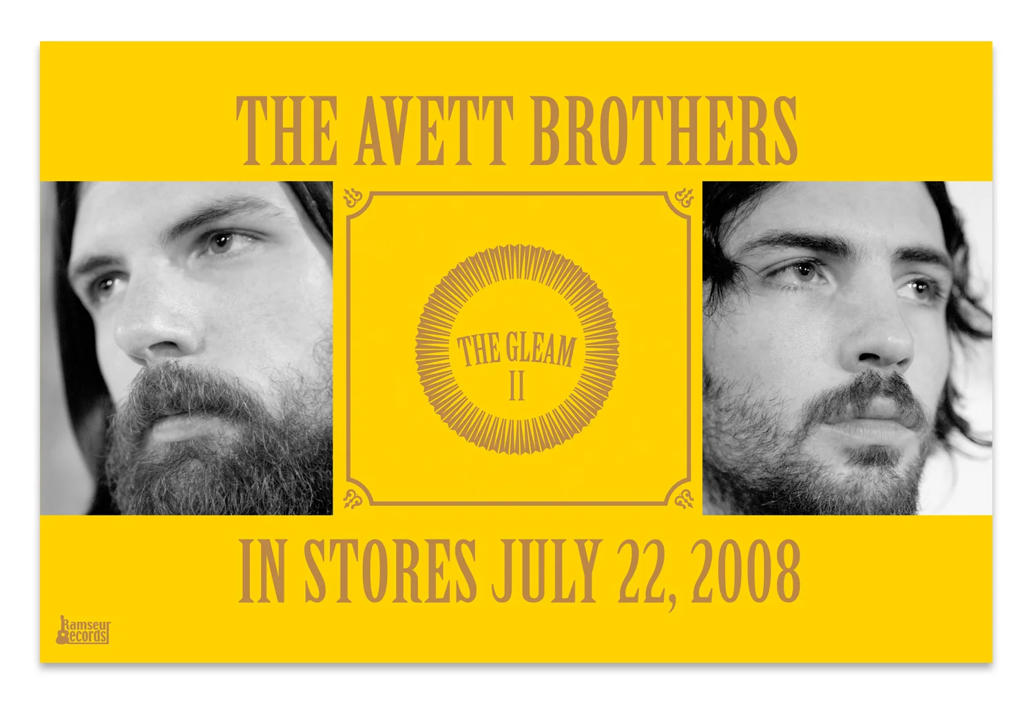 The Avett Brothers Retail Poster | Photos by Crackerfarm, Album Art by Scott Avett