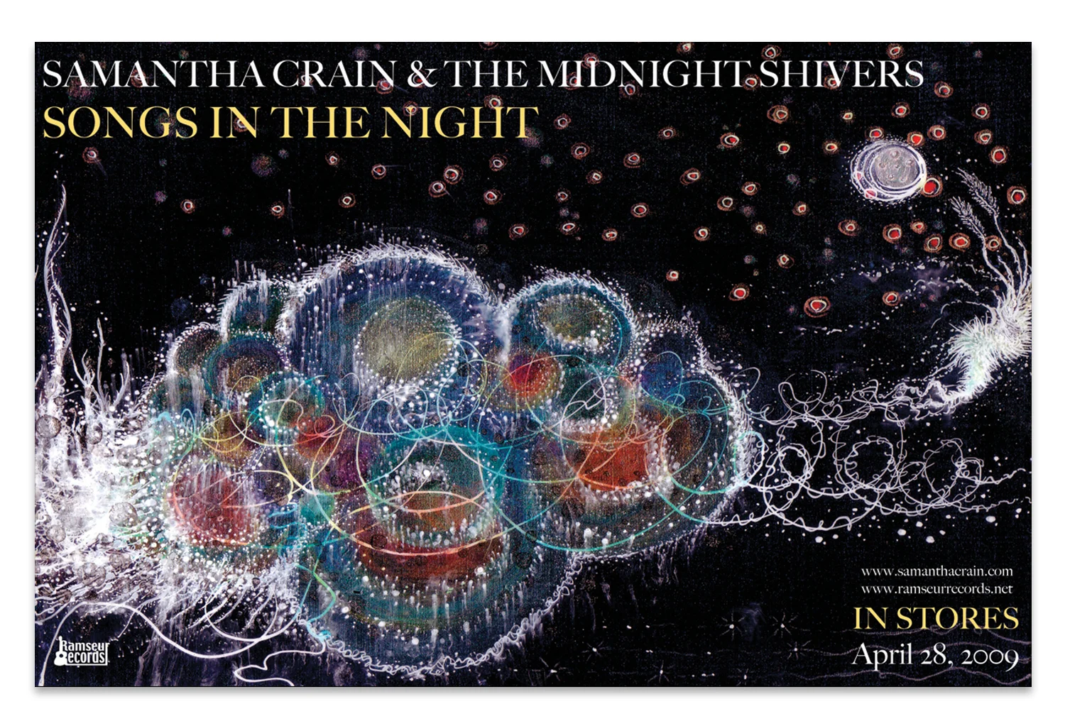 Samantha Crain & The Midnight Shivers Tour and Retail Poster