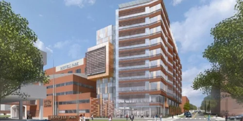 New Clinical Science Center under construction at the Roswell Park Cancer Institute