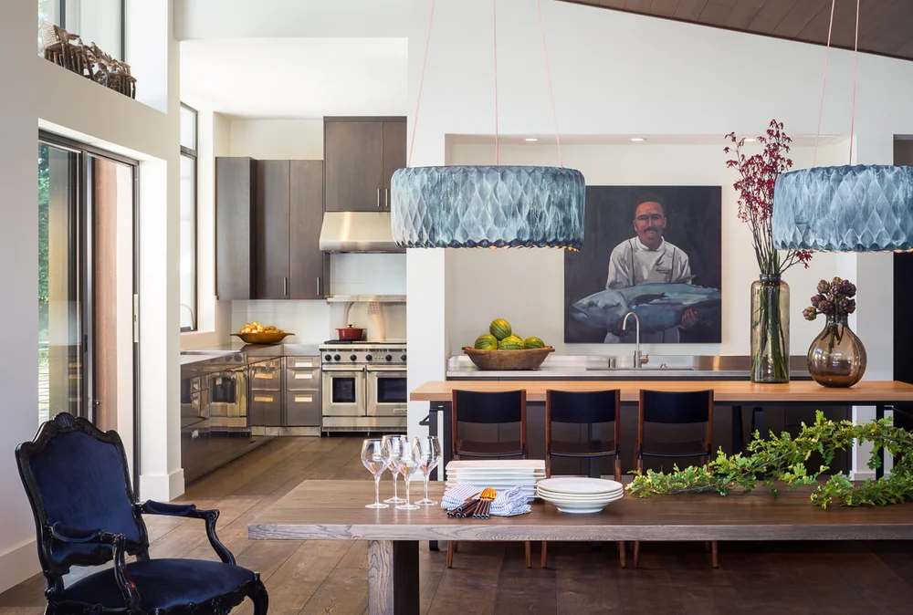 Oakland Hills Modern Eclectic Interior Designer Lafayette Danville Orinda Jeffrey Neve Interior Design