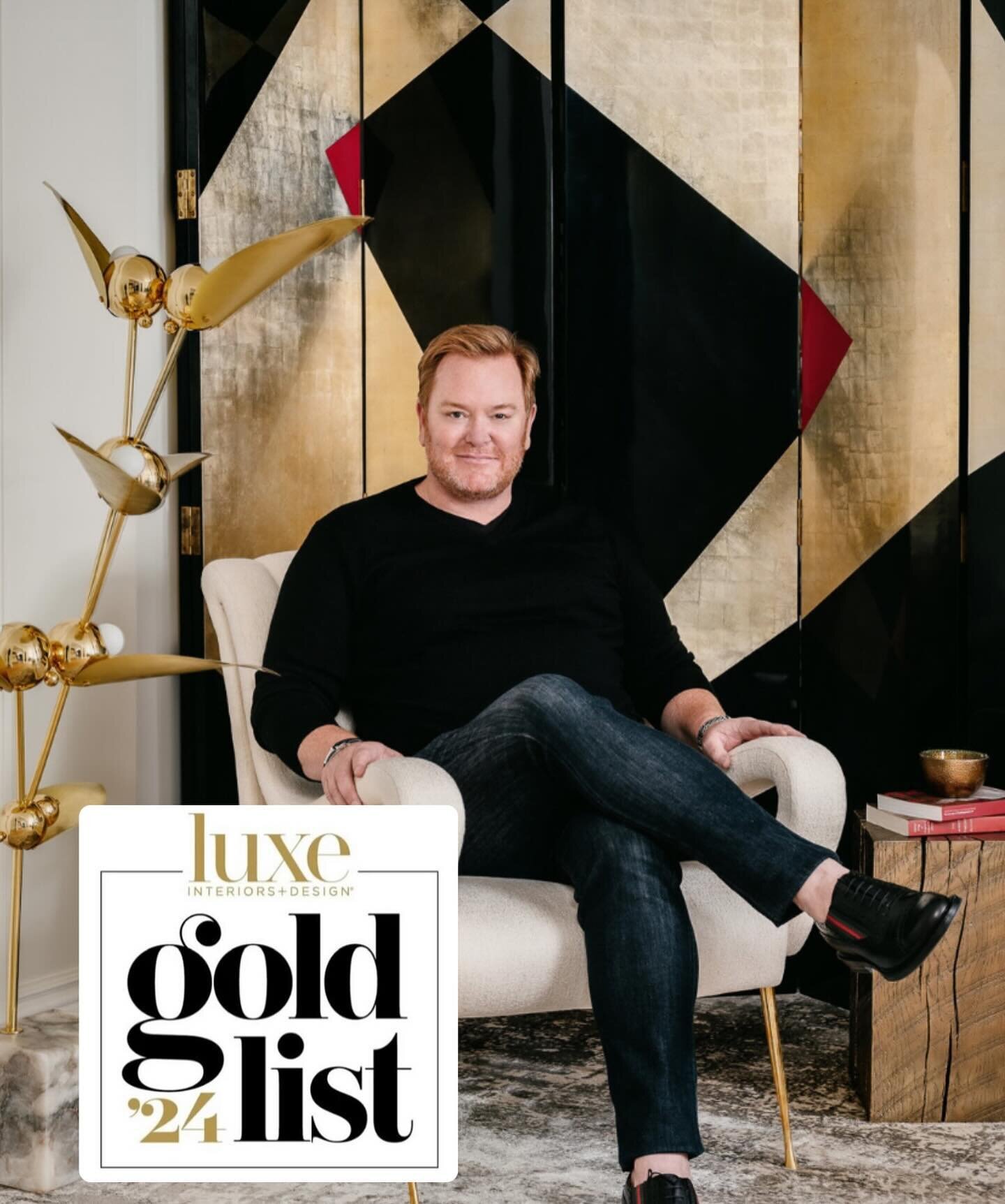 We&rsquo;re starting the New Year off right!  Thank you @luxemagazine for including us on the 2024 Gold List. We&rsquo;re grateful for the accolade but especially thankful for our clients that allow us into their homes and lives and let us create the