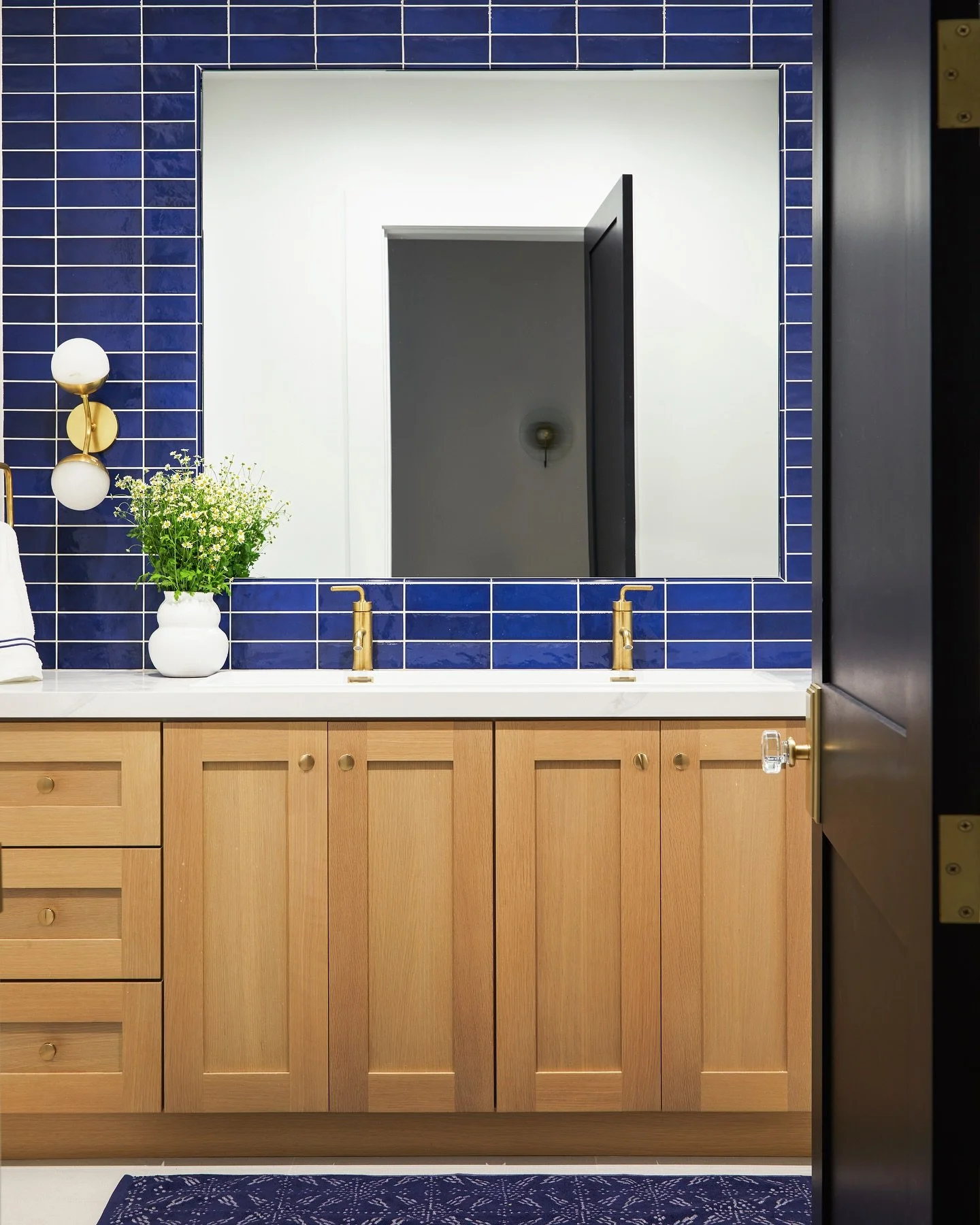 Tile has the ability to do more than just cover walls or floors&mdash;it defines the character of a bathroom. Whether it&rsquo;s shifting a pattern, running it in an unexpected orientation, or pairing textures that play off each other, each decision 