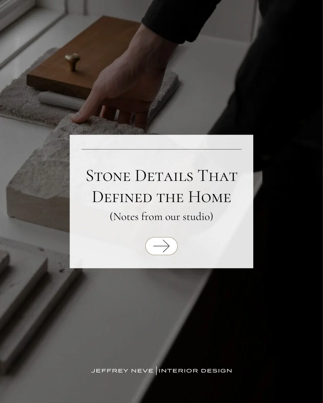 There&rsquo;s a moment in every project when the materials begin shaping the story &mdash; and for our team, that moment often arrives with the stone. Each slab carries its own character: subtle movement, saturated color, quiet veining, or the kind o