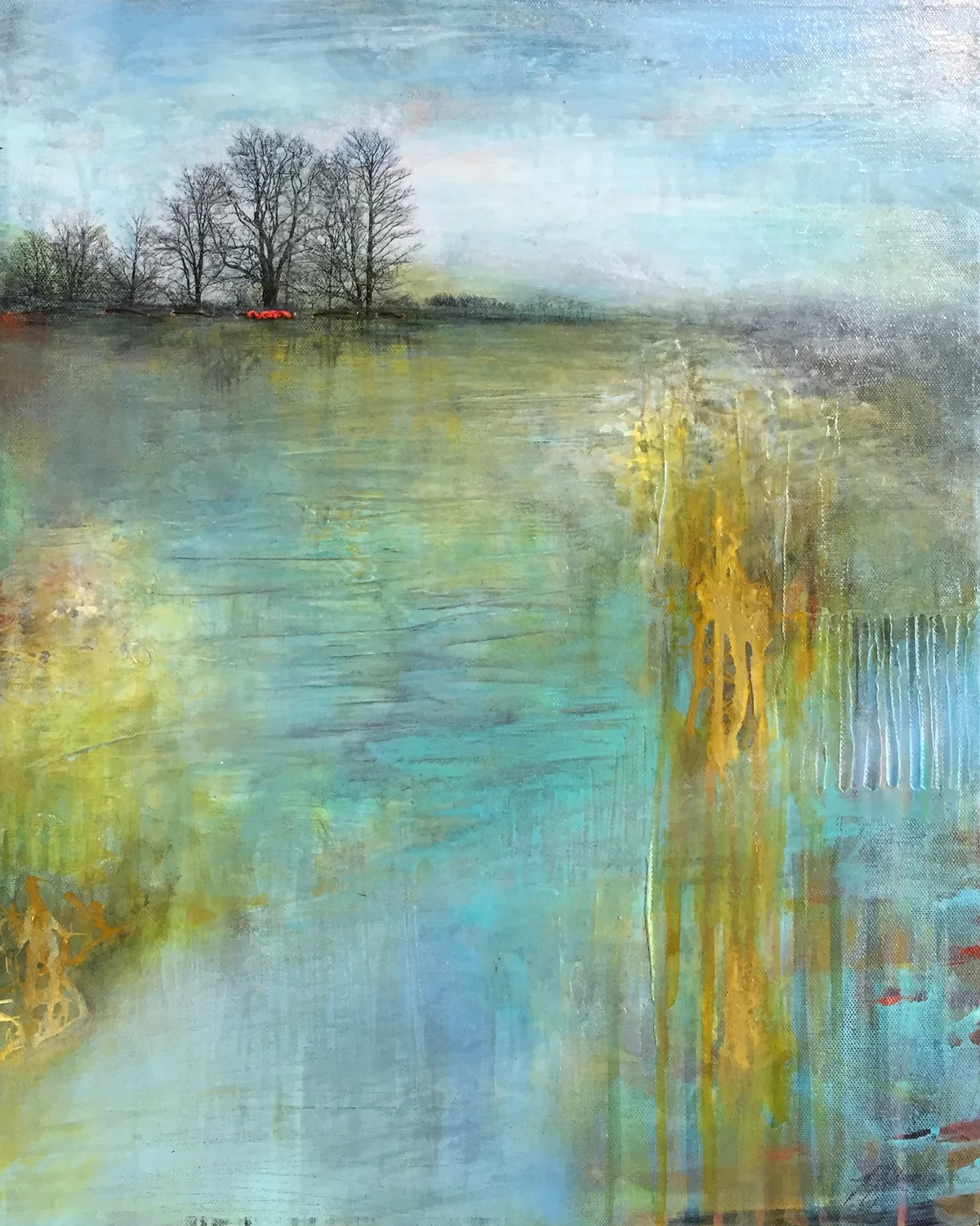 Reaching Down (Sold)