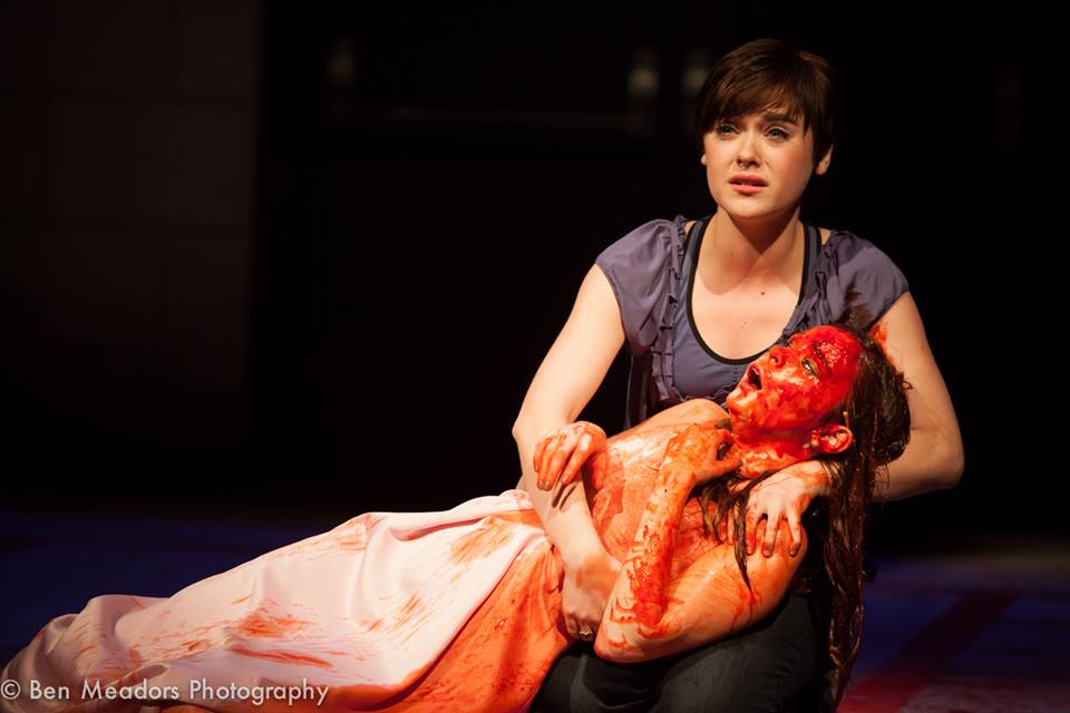 Sue in "Carrie" w. Caitlin Houlihan