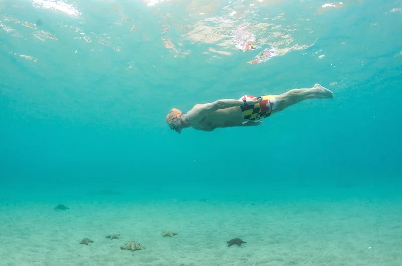 Three swims, two photo shoots and a dance party.