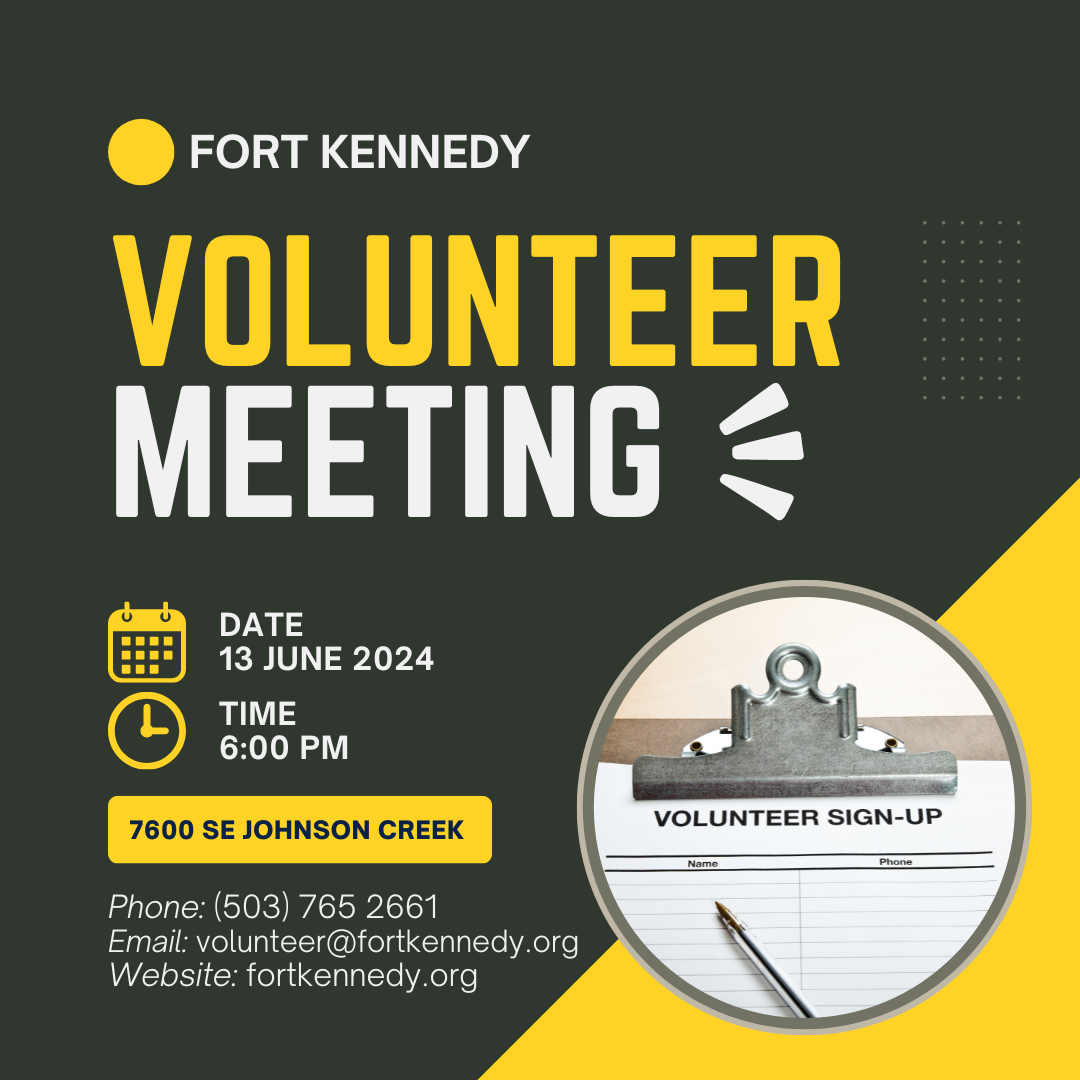 Monthly Volunteer Meeting - Thursday, June 13, 2024 - 6:00 PM