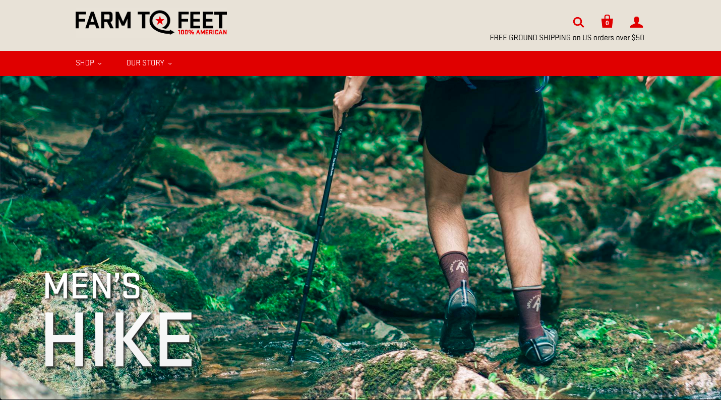 Farm to Feet Website