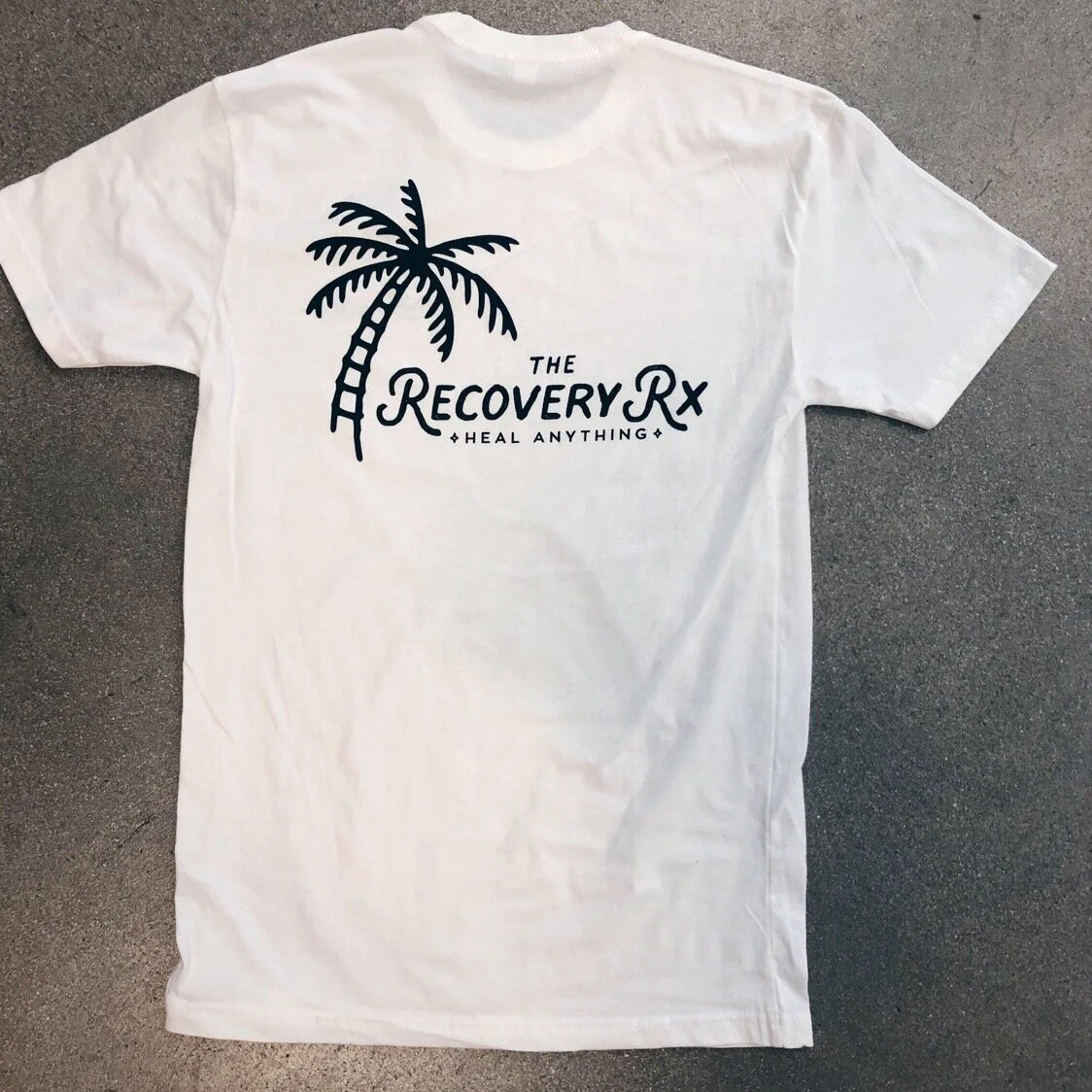 Palm Tree Tee - White