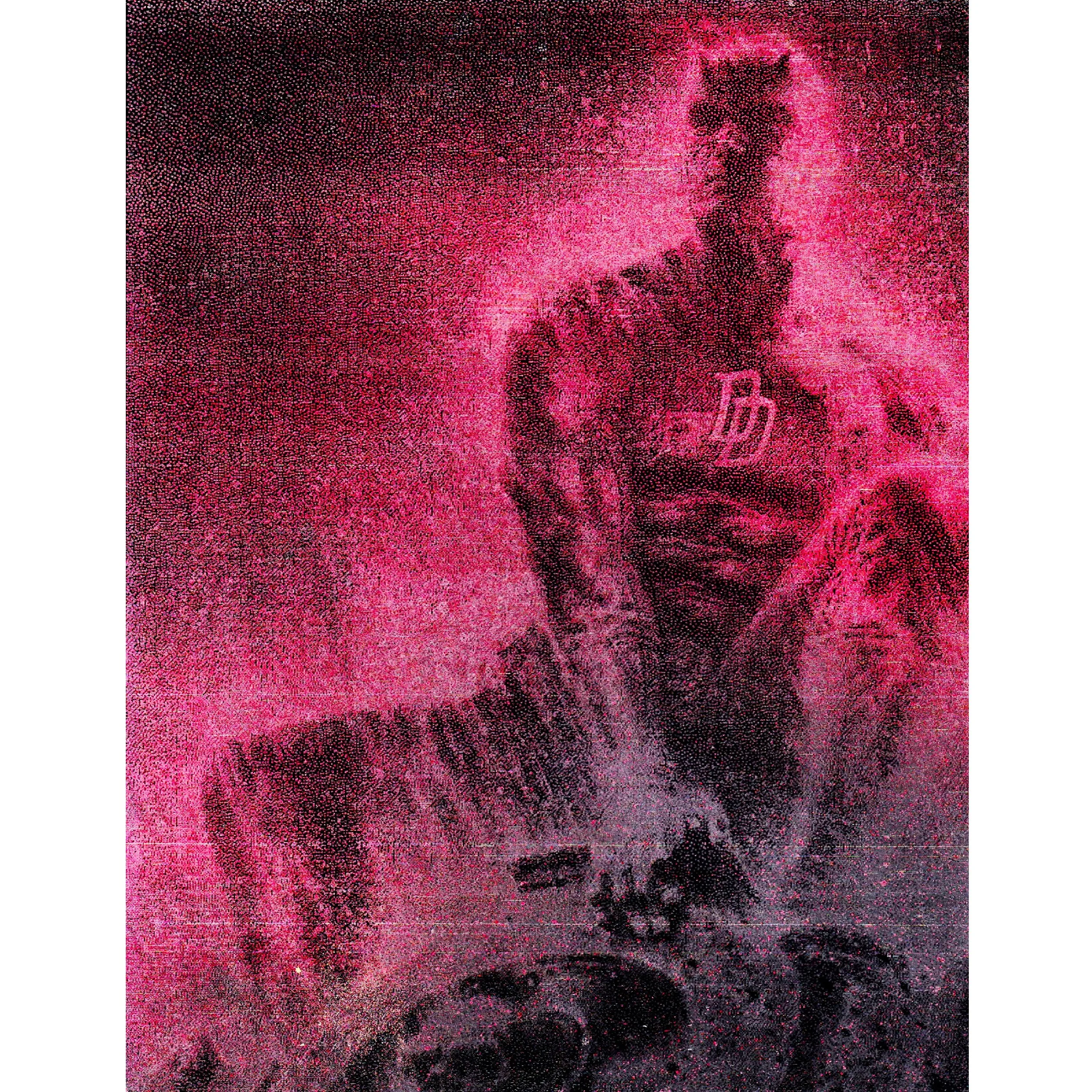 Daredevil Gargoyle Metal Painting