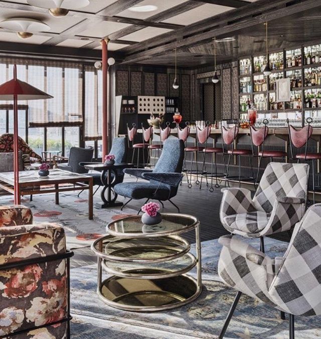 Patterns, Textures, Colors Oh My! Love this space @kellywearstler designed for the @properhotelsandresidences in San Francisco. Somehow all the clashing patterns work for me. Anyone else?? 🙋🏻♀️❤️#hoteldesign .
.
.
.
.
#lifeofadesigner #designinspiration #hoteldesign #designideas #moderndesign #hotel #designoftheday #OCHomes #OCInteriors #OCInteriorDesigner #OrangeCountyInteriorDesigner #studioDMM #StyleatHome #OrangeCountyHomes #HomeDecor #InstaDecor #InstaDesign #postitfortheaesthetic #designdetails #interiordesignmoments #maketimefordesign #designisinthedetails #detailsmatter #mondayvibes #mondaymood #currentmood #mondaymotivation #happymonday #motivationmonday